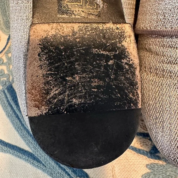 See by Chloé metallic and silver loafer with crystal embellishments.  Size 38.5 - Picture 9 of 9